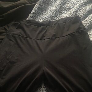 Black Flare Leggings